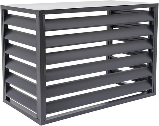  Couvercle De Condensateur CA En Aluminium Résistant Aux Intempéries – Protection Robuste Pour Climatiseurs Extérieurs Divisés