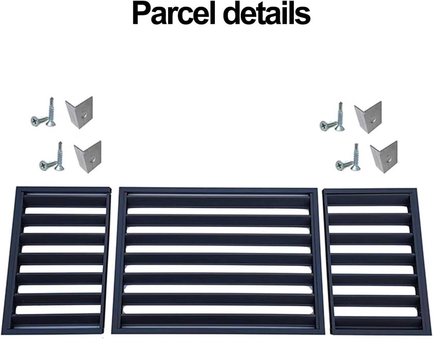  Housse De Protection En Métal Résistante Aux Intempéries Pour Pompe à Chaleur Et Climatiseur - Pour Unité De Climatisation Extérieure - 110 X 60 X 80 Cm - Pour Condensateurs Muraux Extérieurs
