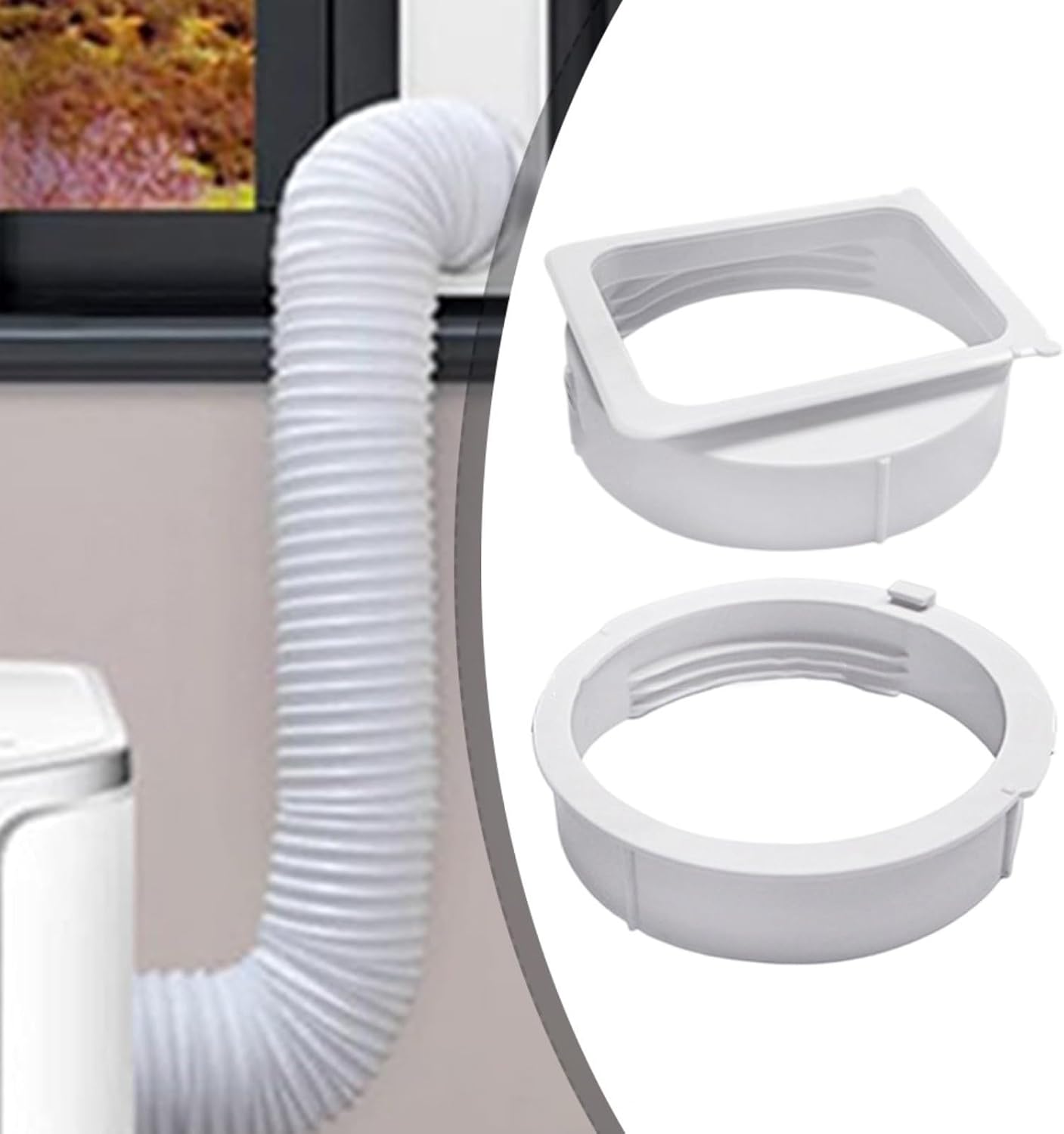  Adaptateur De Tuyau D'évacuation De Climatisation, Connecteur De Tuyau D'interface Pour Climatiseur Mobile Portable (KY-35 15 Cm)