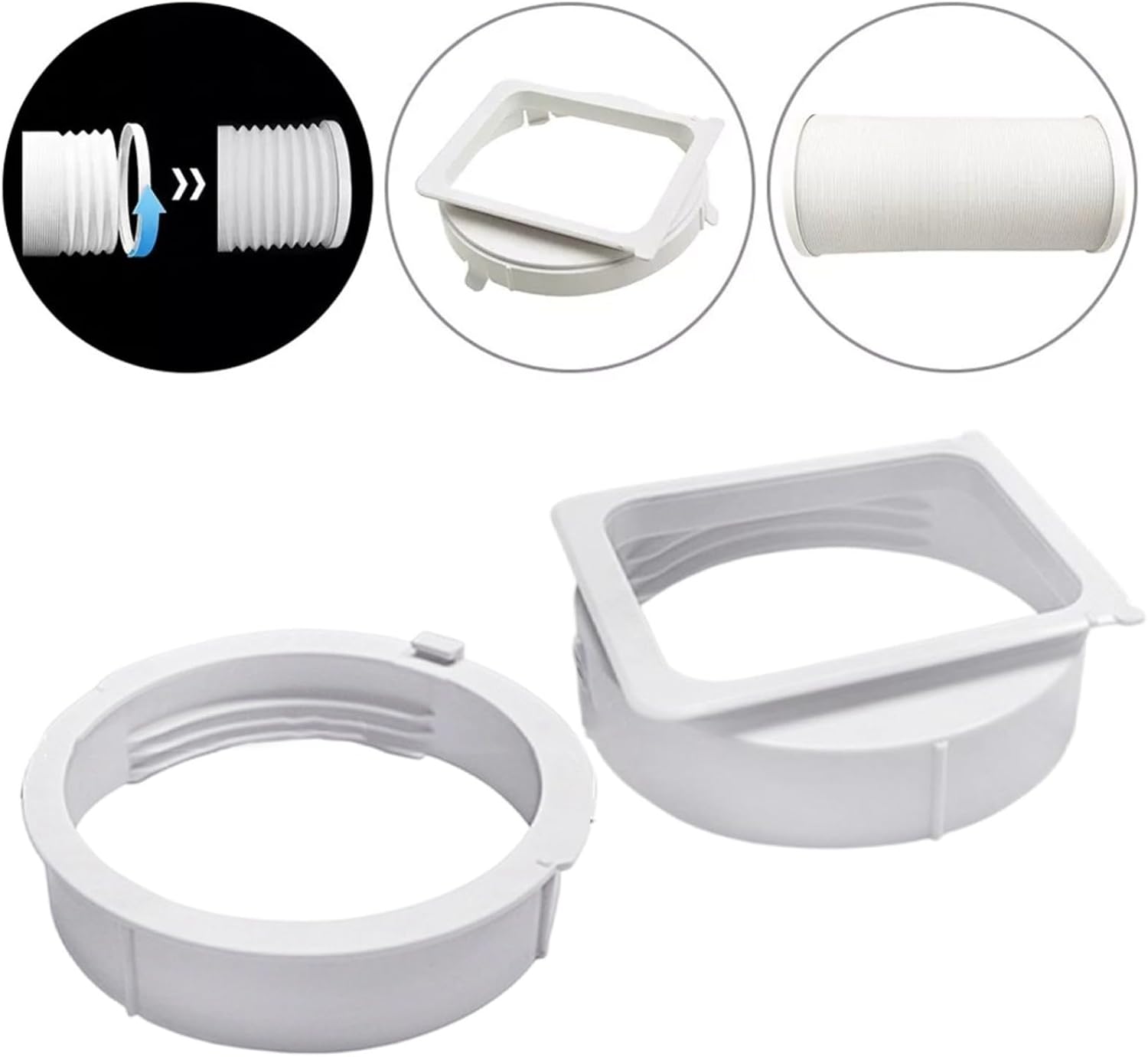  Adaptateur De Tuyau D'évacuation De Climatisation, Connecteur De Tuyau D'interface Pour Climatiseur Mobile Portable (KY-35 15 Cm)