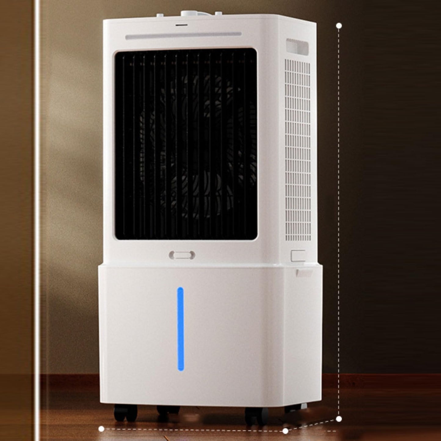 GENERIC Climatiseur Portable, Refroidisseur D'air Par évaporation Avec Réservoir De 25 L, Refroidissement Rapide, 3 Vitesses, Minuterie 12 H, Climatisation Sans Fenêtre Pour Chambre, Maison, Bureau