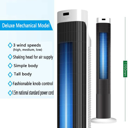 GENERIC Ventilateur De Refroidisseur D'air Sans Lame Portable, Tour D'évaporation à 3 Vitesses Avec 80 Oscillation, Circulateur D'air à Faible Bruit Pour Le Bureau De Chambre à Coucher, Conception Facile De P