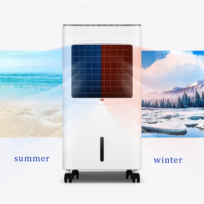 GENERIC Refroidisseur D'air Portable Avec Ventilateur D'évaporation à Distance, éconnergétique Pour Le Bureau à Domicile, Fonctionnement Calme 58dB, Vitesse Et Oscillation Réglables, Conception Légère Compact