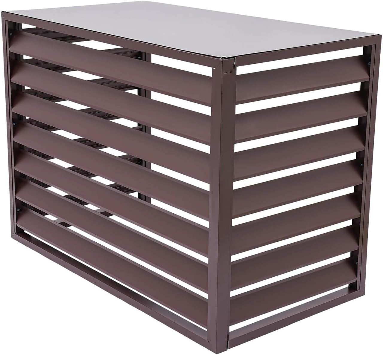 GENERIC Housse Pour Pompe à Chaleur Et Climatiseur D'extérieur – Protection Résistante Aux Intempéries Pour Climatiseurs – Convient Aux Unités Jusqu'à 120 X 70 X 150 Cm (L X L X H) – Bouclier Toutes Saisons
