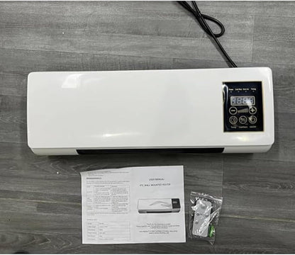  Climafy Climatisation Murale Portable Avec Chauffage Et Ventilateur, Unité Compacte Mini Split Sans Perçage, Fonctionnement Silencieux 30dB, Télécommande Intelligente Pour La Maison Et Le Bureau, écon