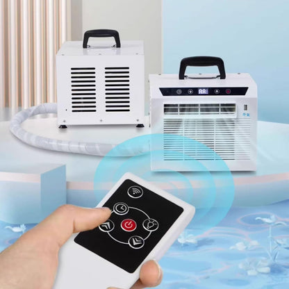  Climatiseur Split 13 000 Btu Avec Panneau Tactile, Télécommande Et Minuterie 24 H, Climatiseur Portable Pour La Maison, Le Bureau Et Le Camping, Assemblage Facile Requis