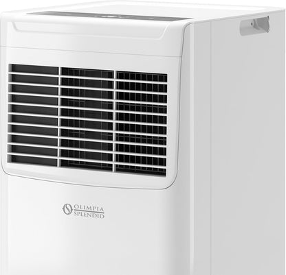  Olimpia Splendid, Dolceclima Slim 8 WWB, Climatiseur Portable 8000 BTU/h, Ultra Slim Design, Classe A, Puissance 2,1 KW, Fonctions Refroidissement, Déshumidification, Ventilation