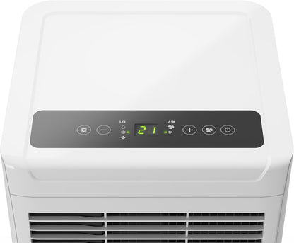  Olimpia Splendid, Dolceclima Slim 8 WWB, Climatiseur Portable 8000 BTU/h, Ultra Slim Design, Classe A, Puissance 2,1 KW, Fonctions Refroidissement, Déshumidification, Ventilation