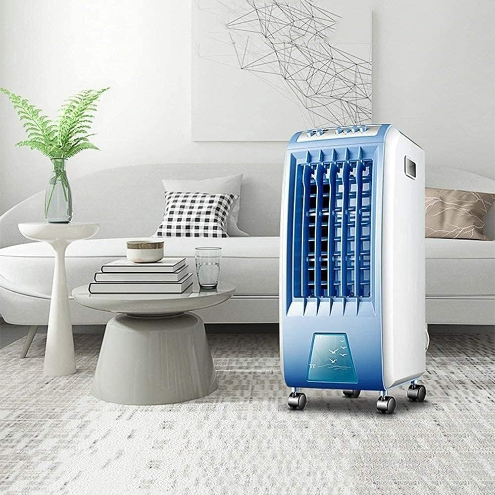 GENERIC Climatiseur De Climatiseur Portable Mobile Air Climatiner Sans Tuyau à 3 Vitesses Refroidisseur à Air/réservoir D'eau De 6 Litres / 65 W/Refroidisseur