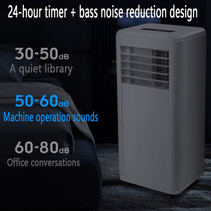  Climatiseur Portable Unités Intelligentes Intelligentes Avec Déshumidificateur De Refroidissement Intégré Et Modes De Ventilateur Pour La Pièce Jusqu'à 350 Sq.ft, Conditionneur Télécommande Kit D'inst