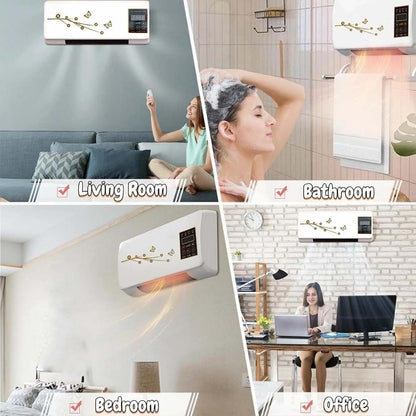  Split Max 2-en-1 Climatisation Avec Télécommande, Portable Pour Montage Mural, Chauffage Unité De Refroidissement Pour Chambre De Bureau, Économie D'énergie