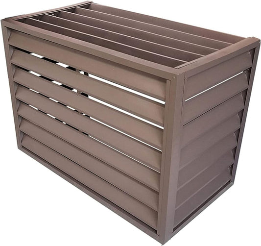 GENERIC Housse De Protection Pour Climatiseur Extérieur Anti-vol Toutes Saisons - Clôture D'intimité Pour Climatiseurs Extérieurs