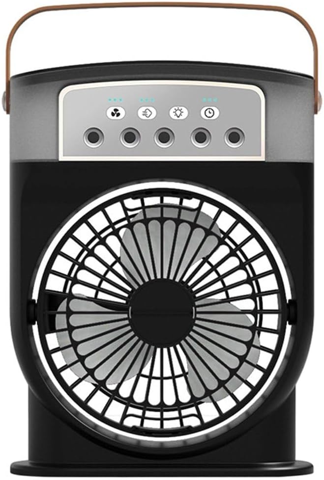  Climatiseur Portable, Ventilateur De Bureau Portable Avec 3 Vitesses De Fonctionnement Pour Bureau, Chambre, Dortoir