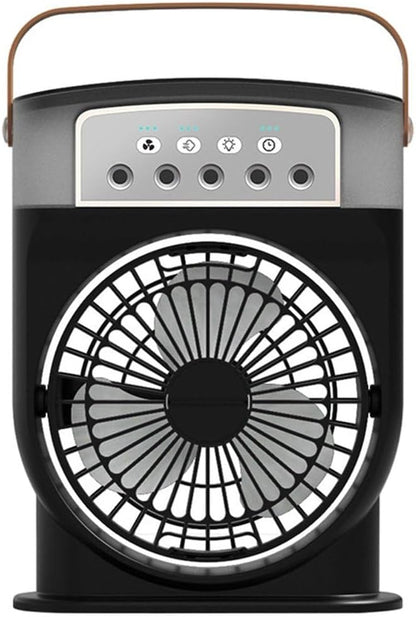  Climatiseur Portable, Ventilateur De Bureau Portable Avec 3 Vitesses De Fonctionnement Pour Bureau, Chambre, Dortoir