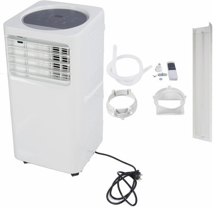  EMUKOEP Climatiseur Portable, Refroidisseur D'air Personnel, Unité AC Mobile Avec Zéro Drainage, Installation Facile Pour La Maison, Le Bureau, Le Camping-car, La Chambre à Couche (2P Prise UE 220V)