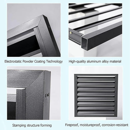 GENERIC Housse De Protection Résistante Aux Intempéries Pour Climatiseur Extérieur – Clôture Antivol Pour Climatiseurs Divisés – Protection Contre Les Intempéries – Convient à La Plupart Des Unités