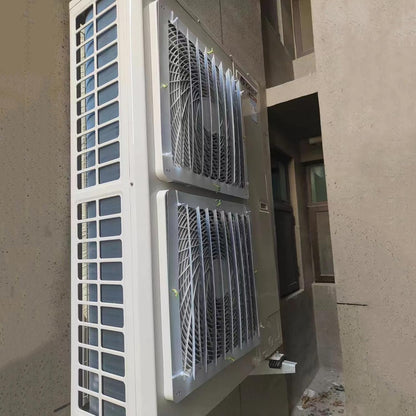 GENERIC Housse Pour Climatiseur Extérieur – Pare-brise En Acier Inoxydable Pour Pompe à Chaleur Et Condensateur, Guide De Soufflage Universel Anti-direct, Ions Météo Et Efficacité énergétique
