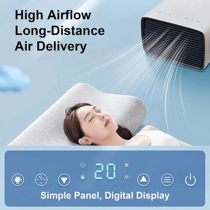 GENERIC Climatiseur Portable, Unité De Bruit Faible De Refroidissement Rapide Pour La Cuisine De Chambre à Coucher Location De Maison Dortoir
