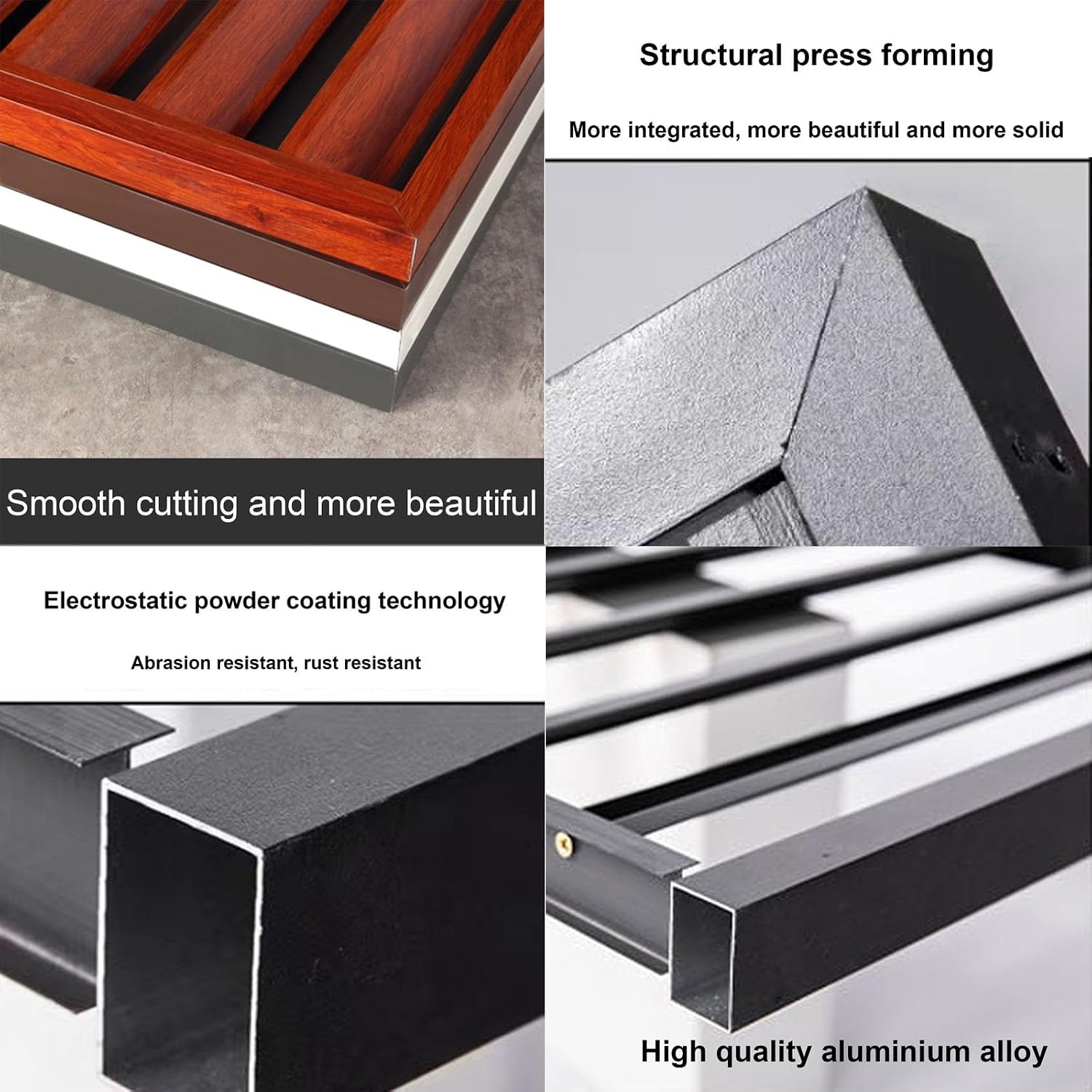 GENERIC Housse De Protection Pour Climatiseur – Protection En Aluminium Pour Unités Extérieures Mini Split AC Couvre Radiateur Pour Systèmes De Climatisation Résistant Aux Intempéries Et