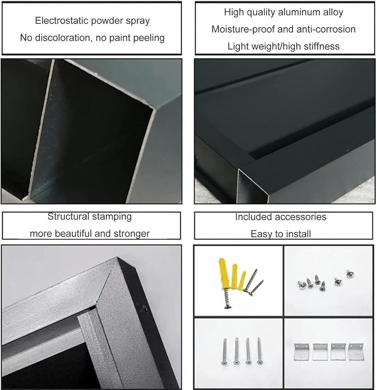  Housse De Protection Pour Climatiseur Extérieur, Résistante Aux Intempéries Et Durable, Pour Unités Extérieures, Protection De Clôture En Aluminium, Support De Fleurs, Po
