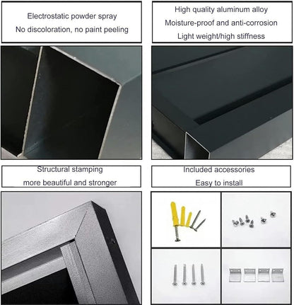  Housse De Protection Pour Climatiseur Extérieur, Résistante Aux Intempéries Et Durable, Pour Unités Extérieures, Protection De Clôture En Aluminium, Support De Fleurs, Po