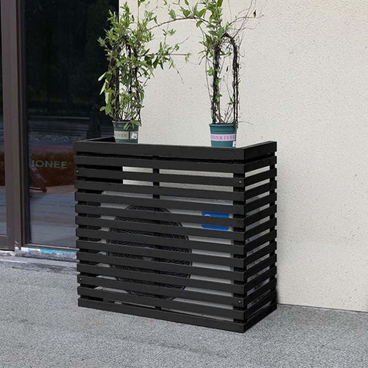  Housse De Protection Pour Climatiseur Central Résistant Aux Intempéries En Bois Massif Pour Cacher L'unité Extérieure - Housse De Climatisation Extérieure De Qualité Supérieure
