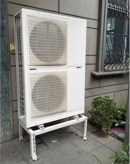  Support De Climatiseur Sans Perçage – Support Au Sol Robuste Pour Mini Pompe à Chaleur Pouvant Supporter Jusqu'à 217,7 Kg Avec Amortisseurs De Chocs, Installation Facile.