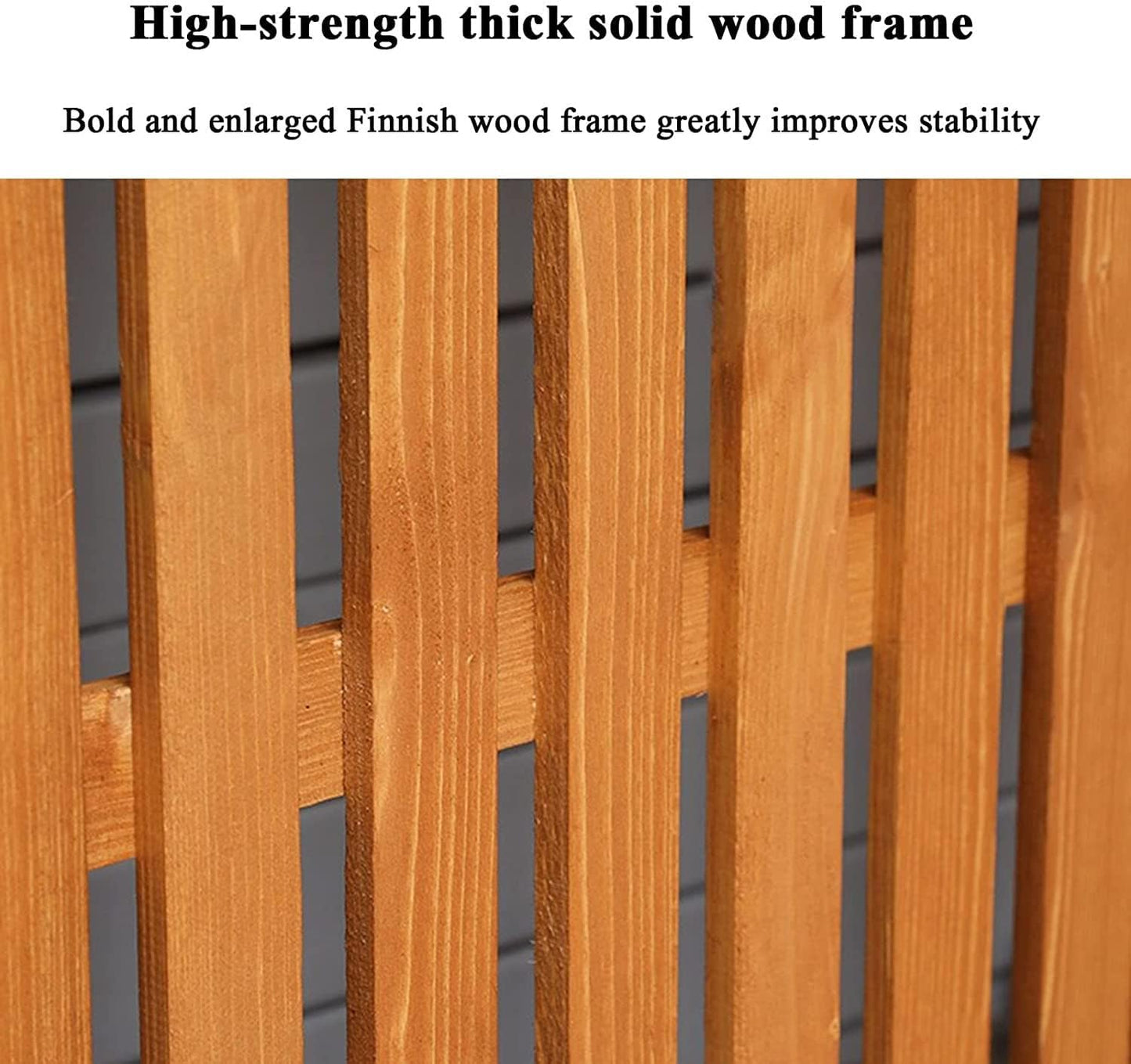GENERIC Écran De Clôture Robuste Pour Climatiseur Extérieur Et Protection Pour Unités De Climatisation - Design En Bois Pour Cacher Le Climatiseur - Rose - Taille Rt
