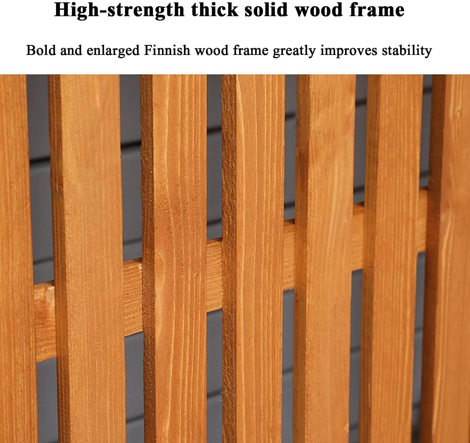 GENERIC Écran De Clôture Robuste Pour Climatiseur Extérieur Et Protection Pour Unités De Climatisation - Design En Bois Pour Cacher Le Climatiseur - Rose - Taille Rt