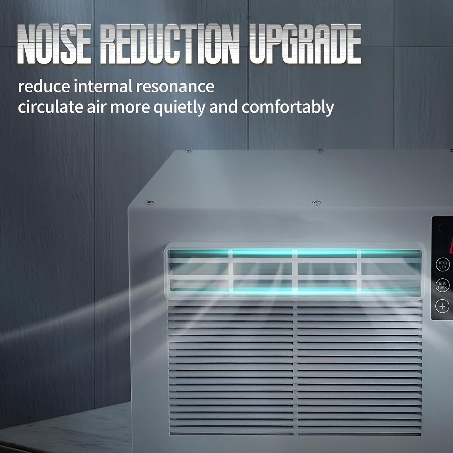 GENERIC Portable AC Unit 1900 BTU, Déshumidificateur Avec Roues Pour Chambre à Coucher.Utilisation Compacte De Faible Consommation D'énergie De Refroidisseur Personnel Efficace Utilisation De Faible Puissance