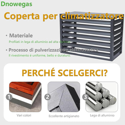 GENERIC Housse Pour Pompe à Chaleur Et Climatiseur D'extérieur – Protection Résistante Aux Intempéries Pour Climatiseurs – Convient Aux Unités Jusqu'à 120 X 70 X 150 Cm (L X L X H) – Bouclier Toutes Saisons