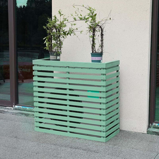  IVHOLZ Brise-vue Pour Climatiseur – Résistant Aux Intempéries – Housse élégante Pour Unités Extérieures – Volets Durables De Haute Qualité Pour Dissimuler élégamment Les Unités De Climatisation