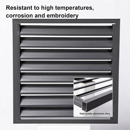 GENERIC Housse De Protection En Aluminium Pour Climatiseur – Clôture Décorative Résistante Aux Intempéries Pour Climatisation Et Pompe à Chaleur