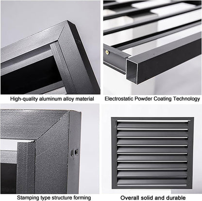  Housse De Protection En Aluminium Pour Climatiseur Et Pompe à Chaleur, Résistante Aux Intempéries, Blanc Et Gris, Taille 100 – Idéal Pour Toutes Les Saisons