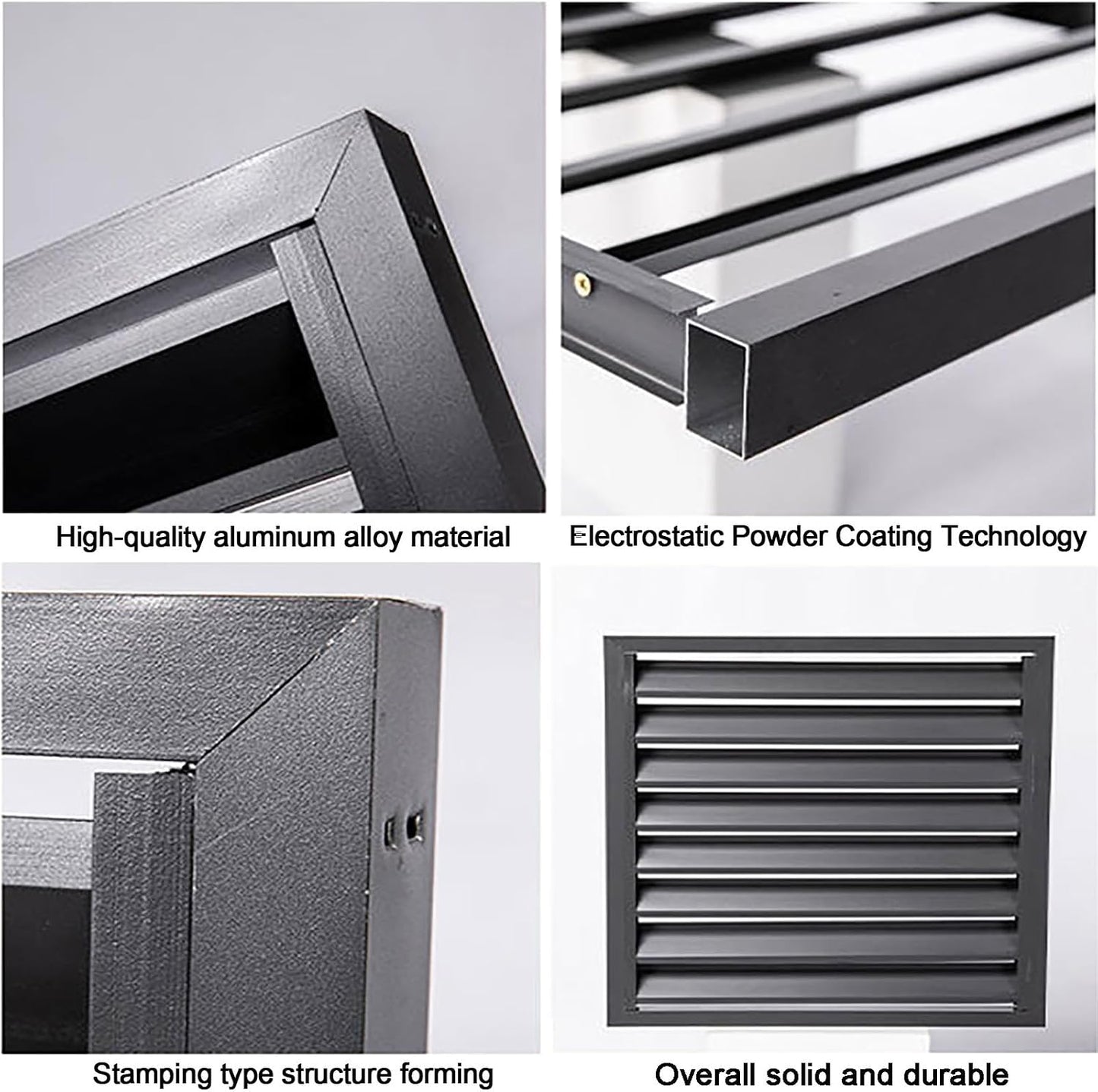  Housse De Protection Pour Climatiseur Extérieur, Protection De Pompe à Chaleur En Aluminium, Housse Résistante Aux Intempéries, Gris Et Blanc, Taille : 110X, Parfaite Pour Une Utilisation Toute