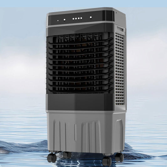 GENERIC Climatiseur Mobile Portable Refroidisseur Par évaporation Avec Grand Réservoir Télécommande 3 Vitesses Orientable 120° Minuterie 1-12h Silencieux Ventilateur Refroidisseur D'air Pour Maison