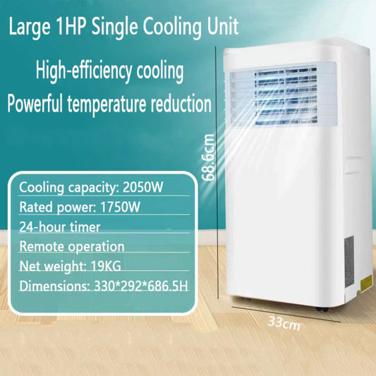  Climatiseur Portable Refroidit Jusqu'à 350 Sq.Ft., Unité De Climatisation Intelligente Avec Télécommande, Climatisation De Refroidissement Silencieux Avec Ventilateur Frais, Minuterie 24H, Kits De Fen