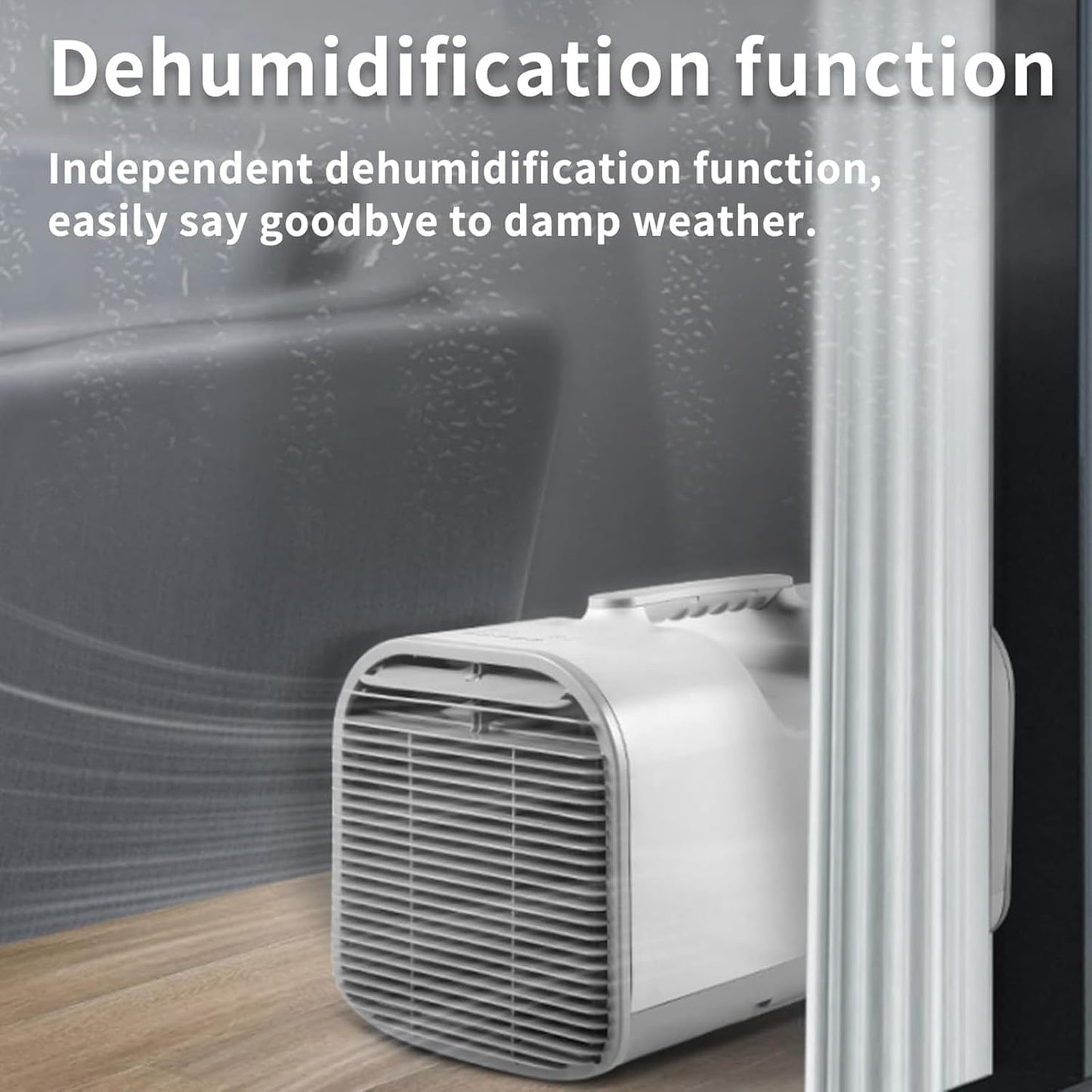 GENERIC Climatiseur Portable 4800 Btu - Unité Ac Compacte 4-en-1 & Déshumidificateur Pour Caravanes, Camping, Camping-car & Tente