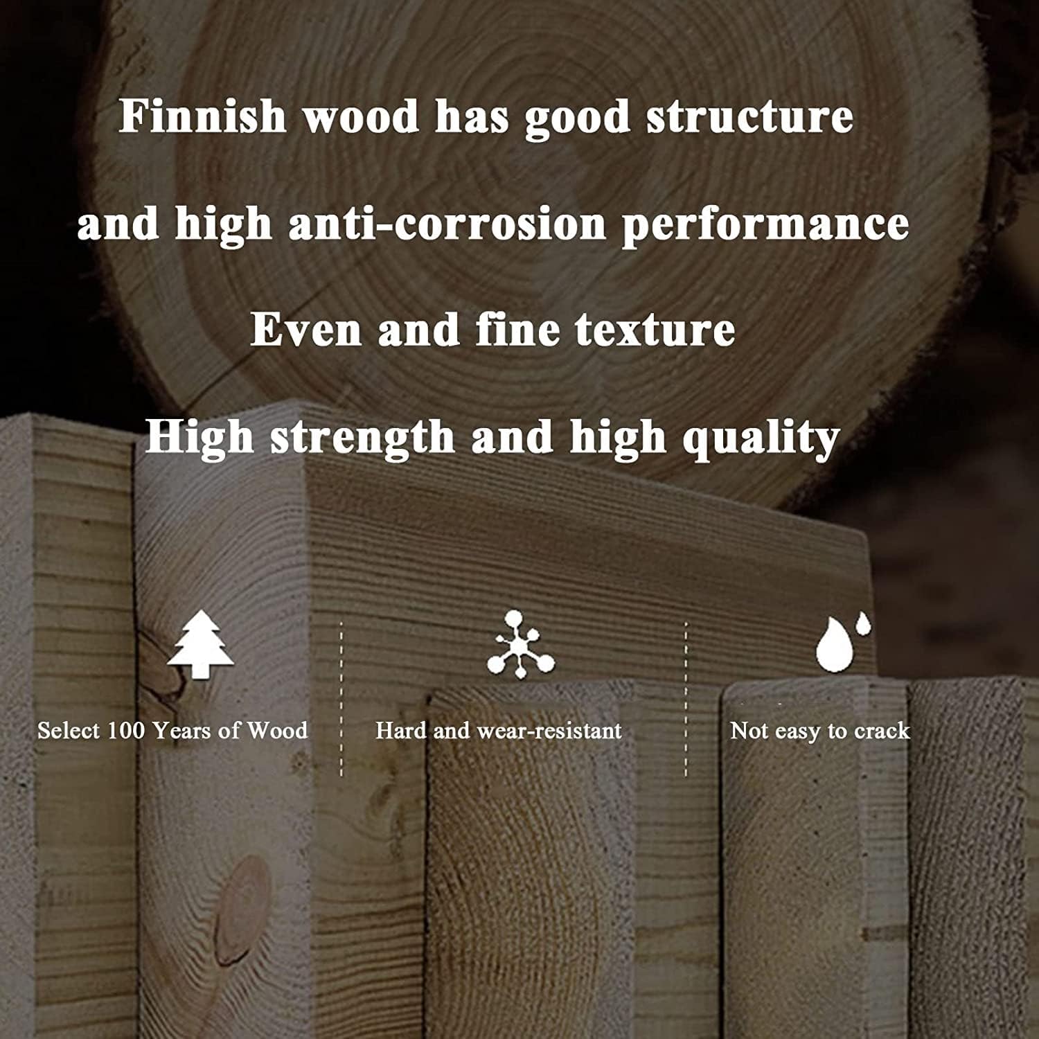 GENERIC Bâche De Protection Robuste Pour Climatiseur Extérieur - Pour L'intimité Et L'esthétique - Blanc - Taille De L'insert - Couverture En Bois Pour Climatisation - Pour Une Utilisation En Extérieur -