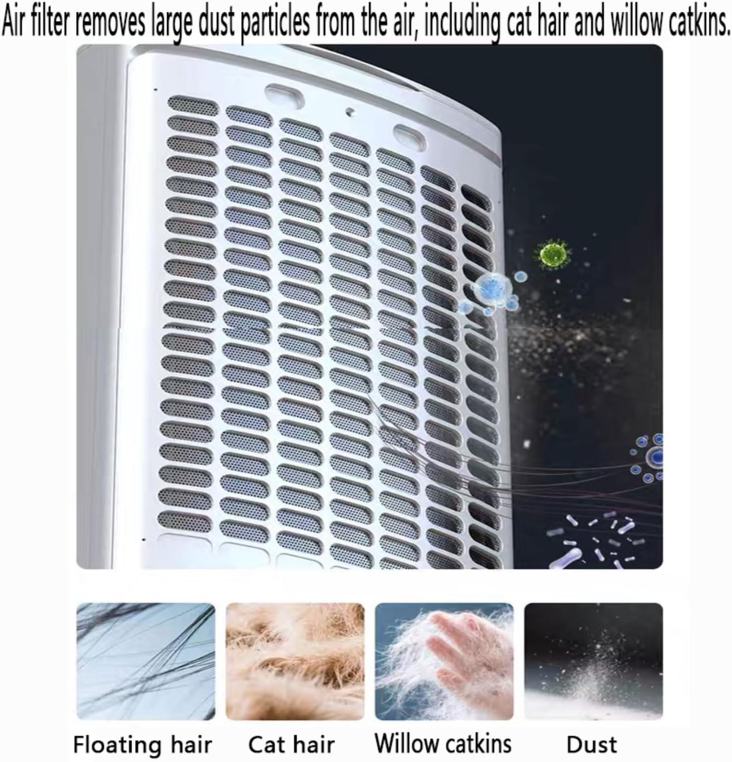  Climatiseur Mobile Silencieux 12L Refroidisseur Par évaporation Économie D'énergie Ventilateur Humidificateur 3 Vitesses 7.5H Minuterie Ventilateur Refroidisseur D'Air Pour Maison Bureau Chambre