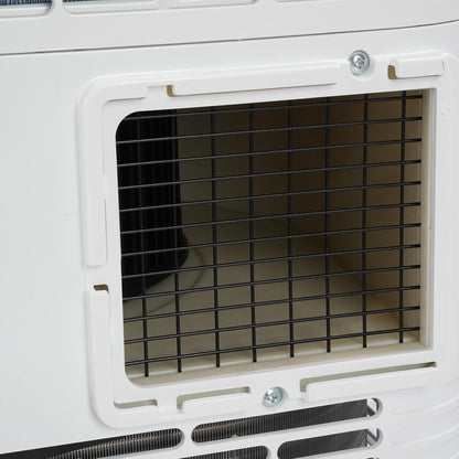  EMUKOEP Climatiseur Portable, Refroidisseur D'air Personnel, Unité AC Mobile Avec Zéro Drainage, Installation Facile Pour La Maison, Le Bureau, Le Camping-car, La Chambre à Couche (2P Prise UE 220V)