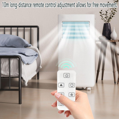  Climatiseur Portable, Unité De Climatisation Intelligente Avec Télécommande, Déshumidificateur De Refroidissement Rapide, Mode De Sommeil Silencieux, Kit De Fenêtre Inclus, Minuterie 24H, Pour Chambre