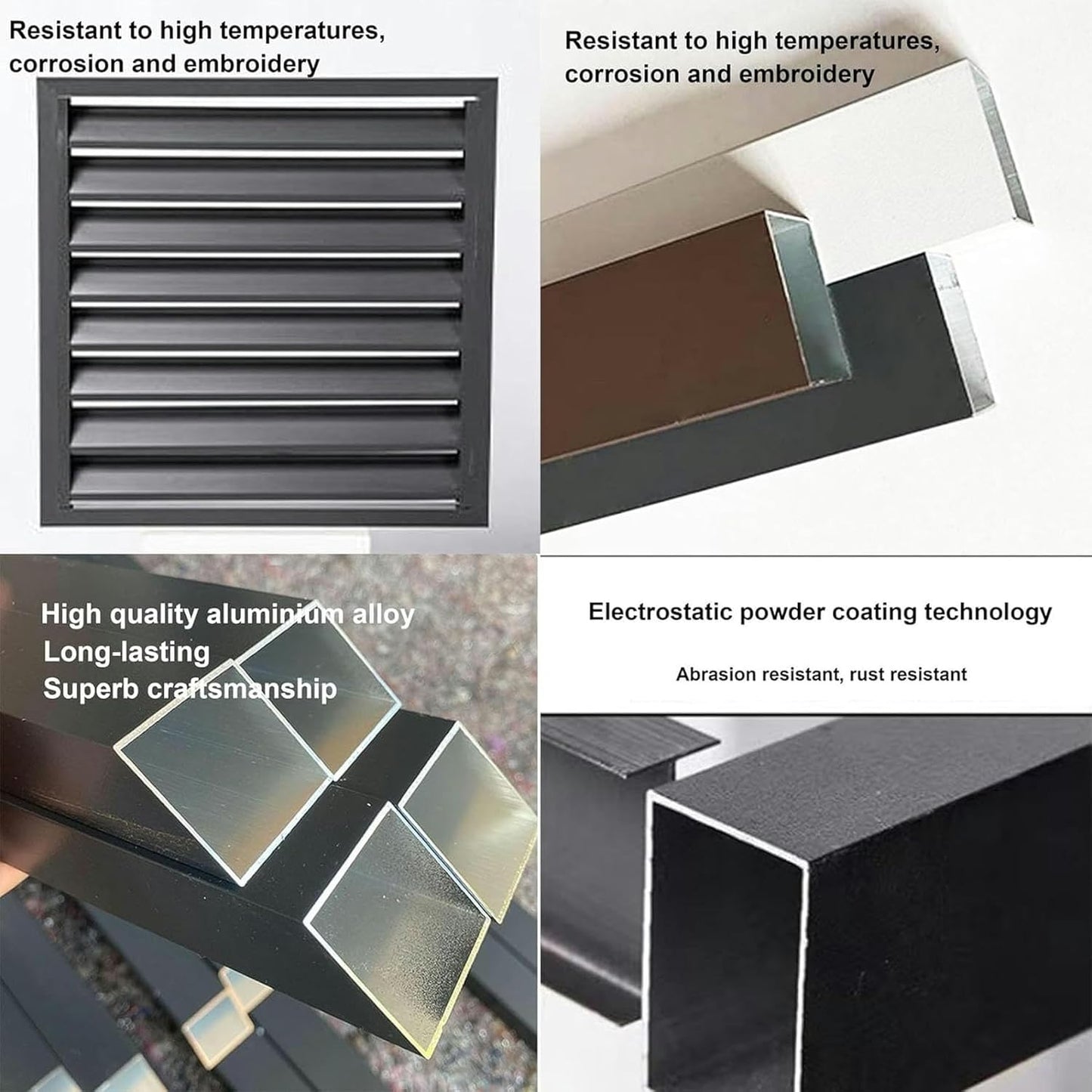 GENERIC Mini Housse En Aluminium Pour Climatiseur Et Pompe à Chaleur Pour Unité Extérieure, Protection Contre Les Intempéries, Protection Durable Pour Systèmes CVC