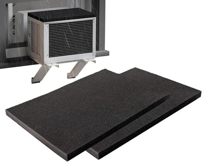  Coussin De Climatiseur, Mousse AC, Barrière Magnétique Contre Le Bruit, Plateau Réglable, 61 X 43,2 X 8,6 Cm, Réduit Le Bruit Et Le Mouvement, Poêle Anti-vibrations Portable Pour Intérieur, Extérieur