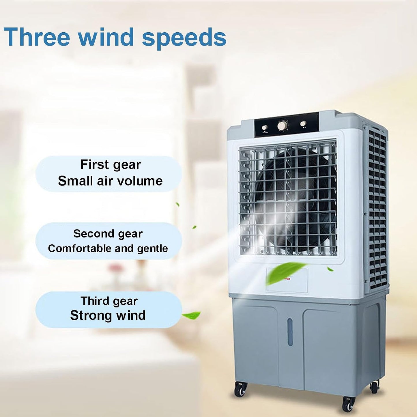 Home Essentials, Climatiseur Portable Avec Réservoir D'eau De 70 L | Aucune Fenêtre Nécessaire Pour Garage, Cour, Usage Commercial | Unité De Refroidi