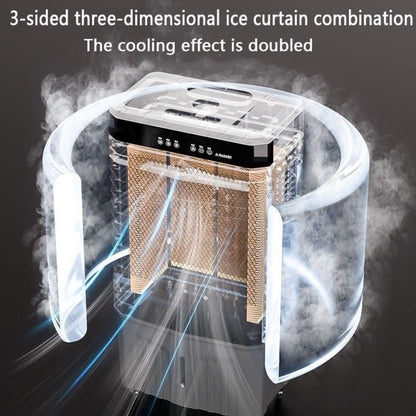 GENERIC Refroidisseur D'air Portable Avec 3 Vitesses, 12H Minuterie, Oscillation Et Humidification à 120 °.Présente Un Grand Réservoir D'eau Pour La Chambre à Coucher, Le Refroidissement Et La Ventilation Du