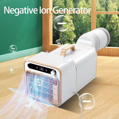  Compact Split AC 5000 BTU, Unité De Refroidissement Portable Avec Télécommande, Fonctionnement Silencieux Pour La Tente De VR De Chambre à Coucher, Aucun Kit De Fenêtre Nécessaire, Conception De Poign