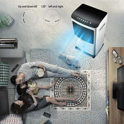 GENERIC Unité De Climatisation Pour La Maison, Ventilateur De Climatisation Frais Et Chaud à Double Usage Silencieux Ménage Ventilateur De Refroidissement à économie D'énergie Pour La Chambre à Coucher De Bu