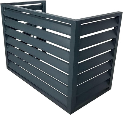 GENERIC Housse De Protection Résistante Aux Intempéries Pour Climatiseur Extérieur – Clôture Antivol Pour Climatiseurs Divisés – Protection Contre Les Intempéries – Convient à La Plupart Des Unités