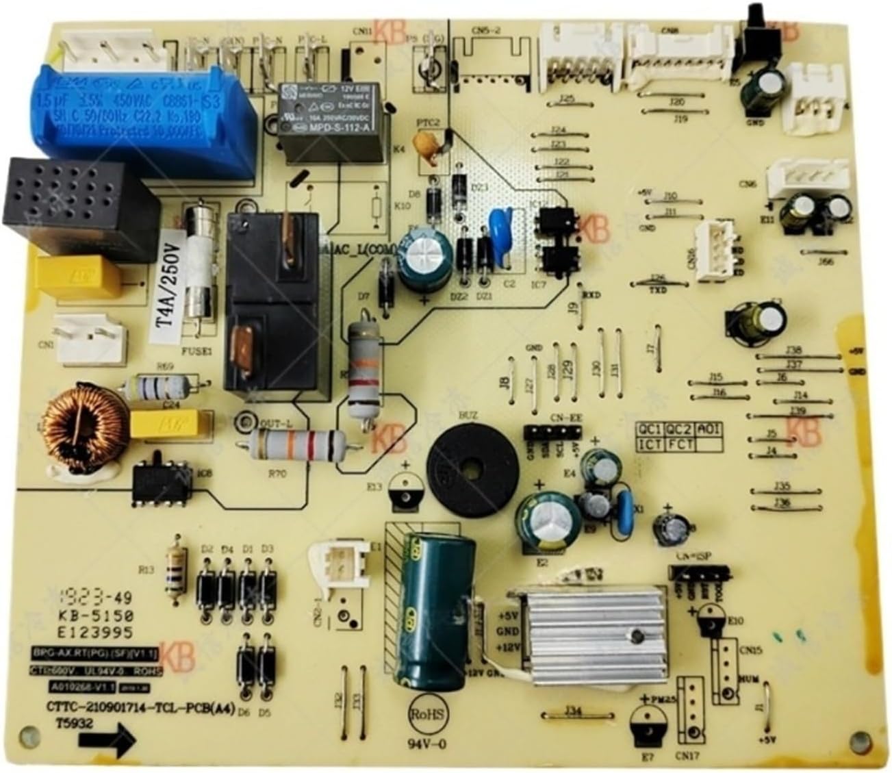  Carte De Commande De Climatiseur, Compatible Avec TCL, A010268 BPG-AX.RT CTC-210901714-TCL-PCB Circuit Imprimé Pièces De Conditionnement